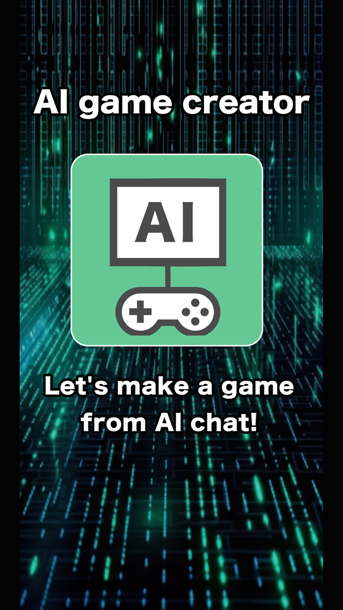 AI game creator