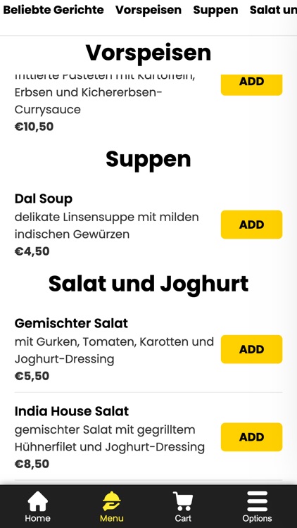 Restaurant India House screenshot-4