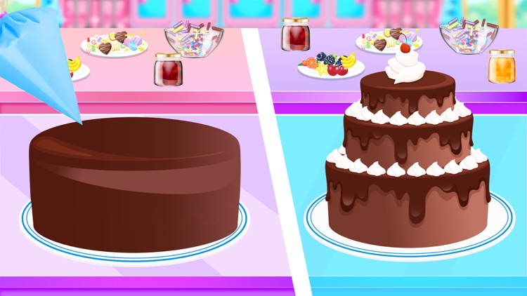 Sweet Cream Cake Maker Games