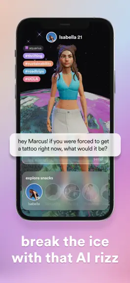 Game screenshot Snack - gen z dating apk