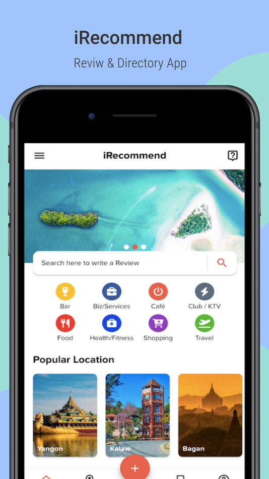 #1. iRecommend: Review & Directory (iOS) بواسطة: Tay Zar Aung