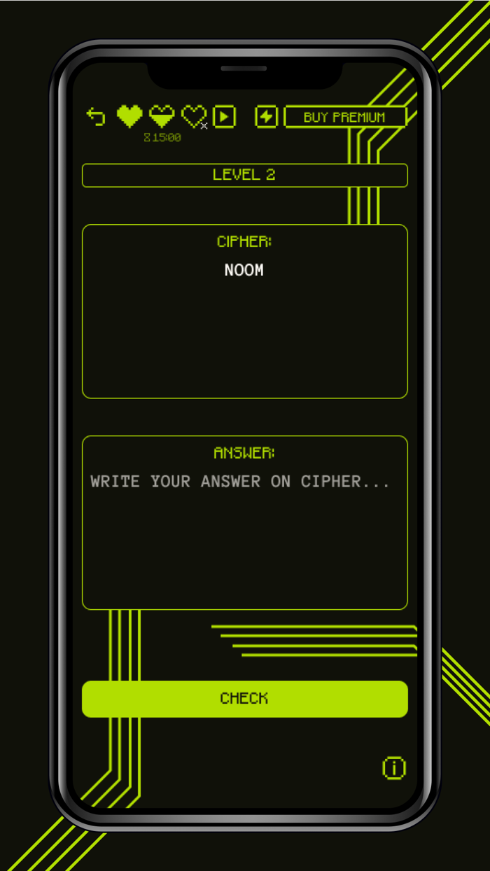 Cipherhack - Puzzle Game