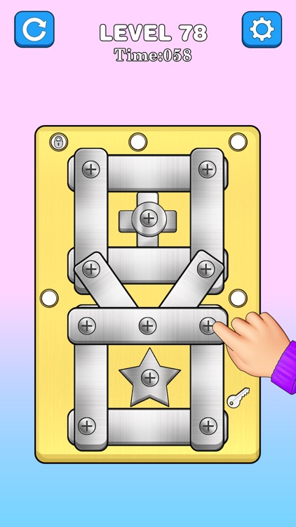 Screw Puzzle Nuts & Bolts Game