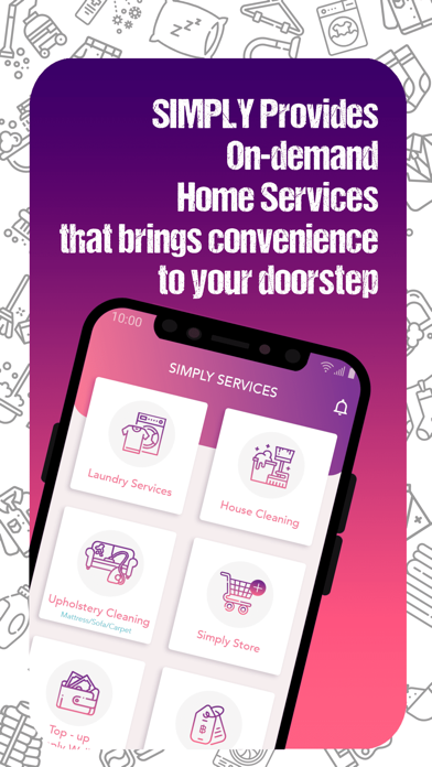 SIMPLY: On Demand Home Service Screenshot