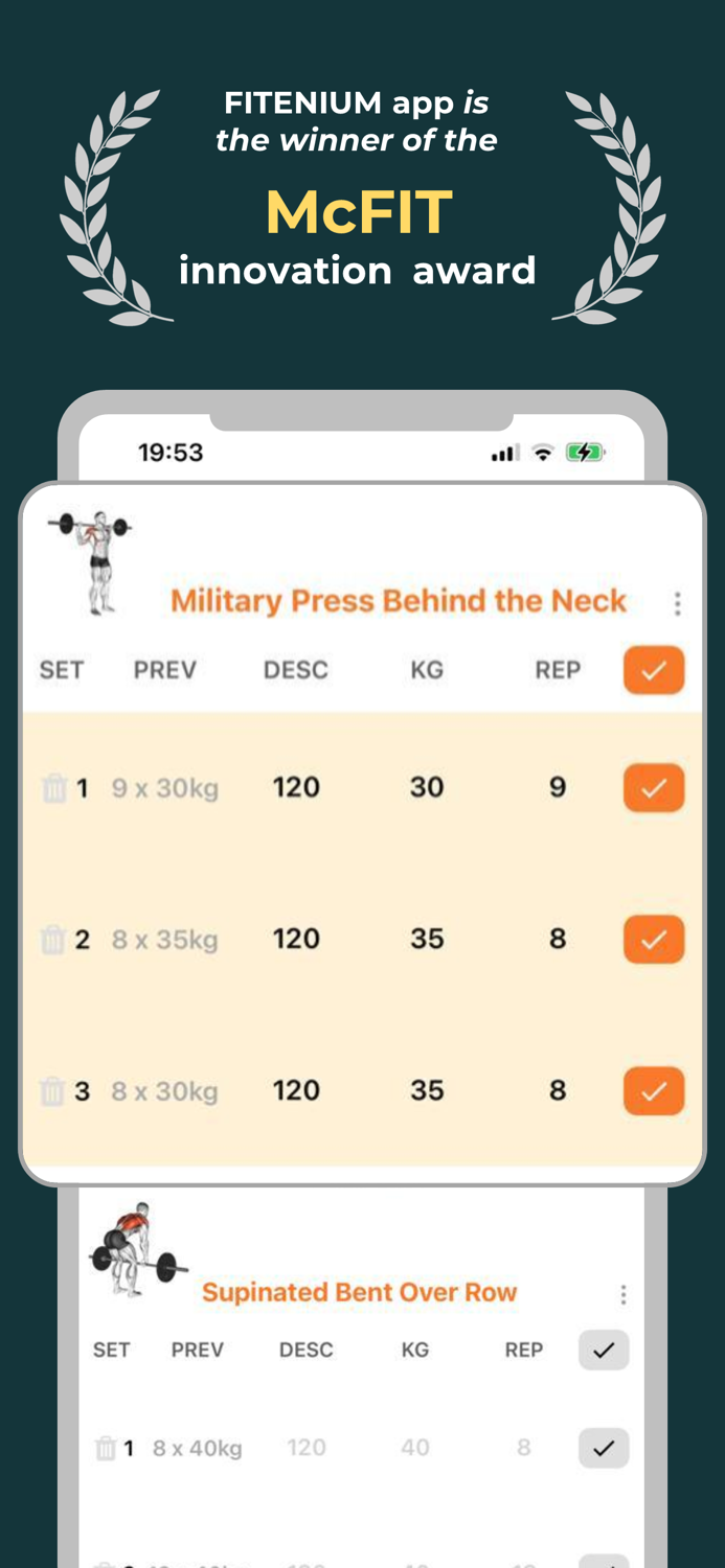 Fitenium - Track Your Workouts