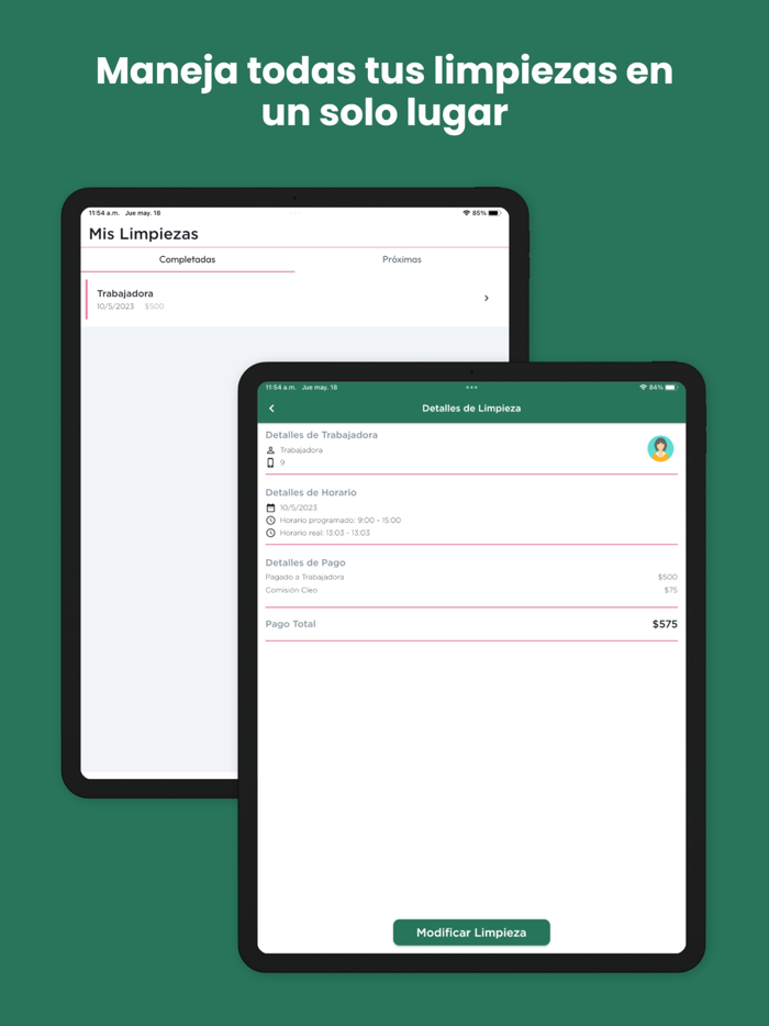 Cleo Trabajo Domestico