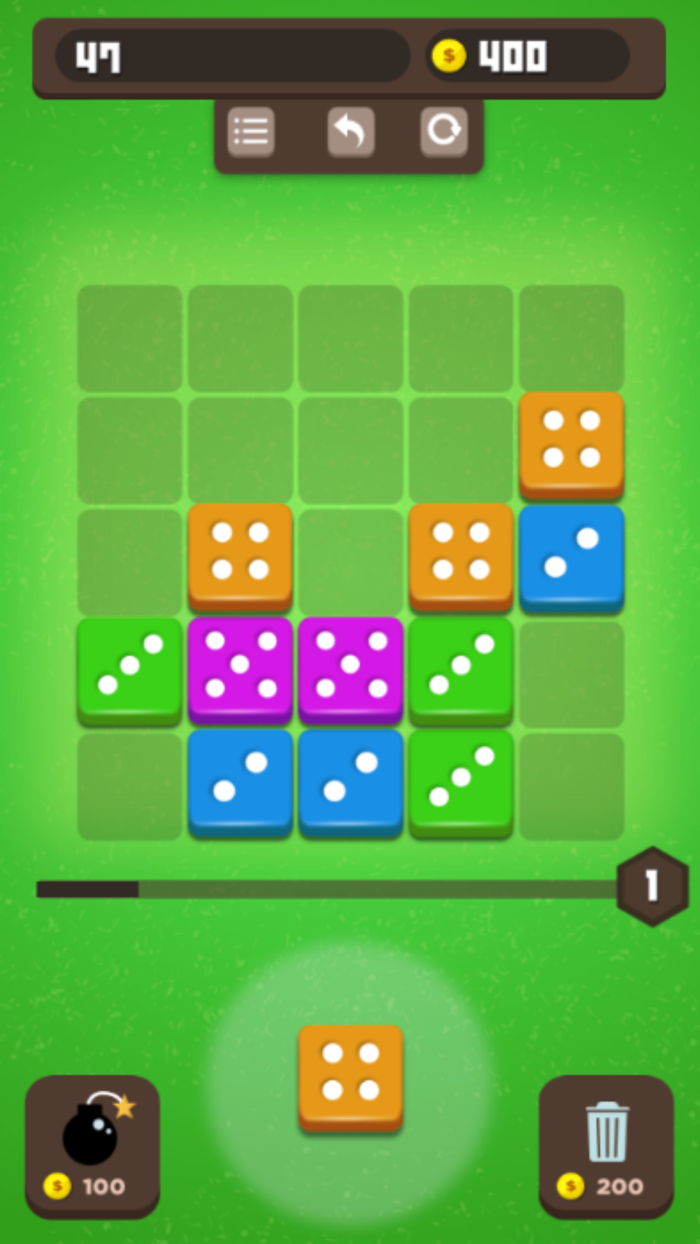 7 Dice Match Merge dot seven