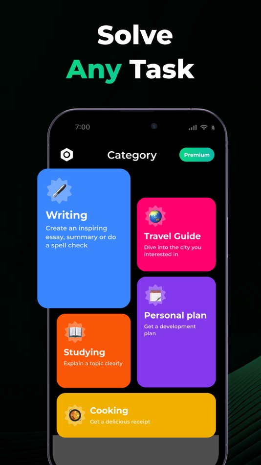 #2. AI ChatBot – Smart Assistant (iOS) Podle: Meteor AI Apps & Games