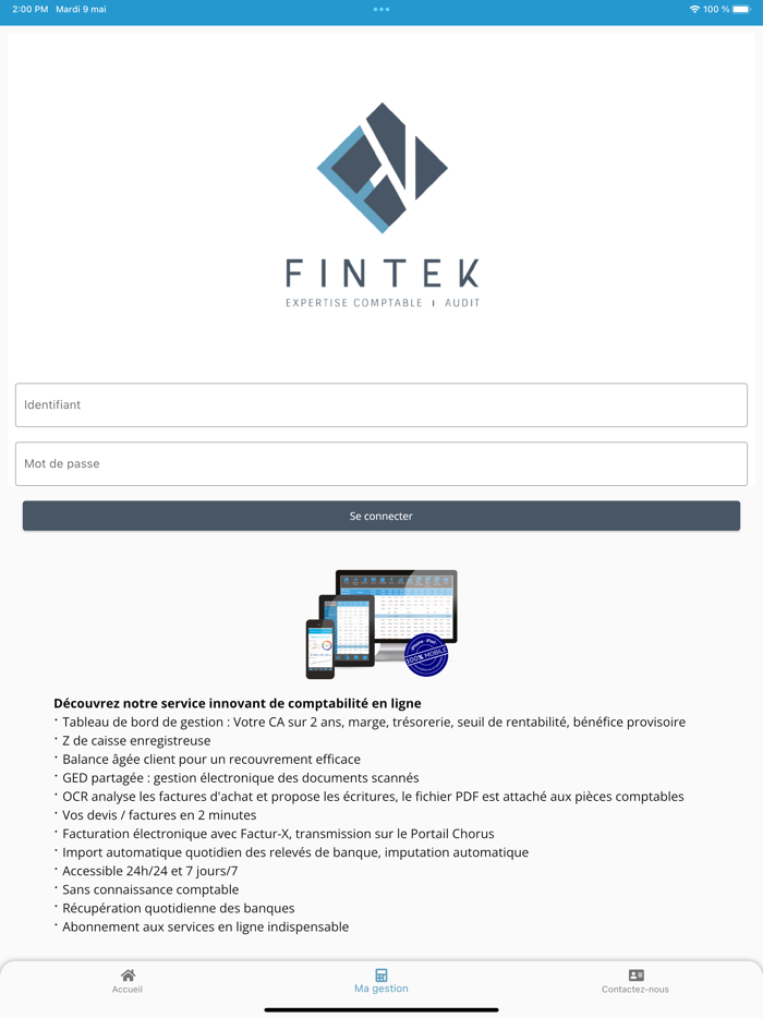 Fintek - Comptable à Paris