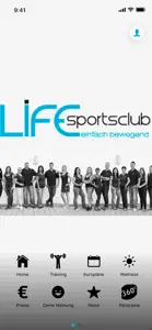 LIFE sportsclub screenshot #1 for iPhone