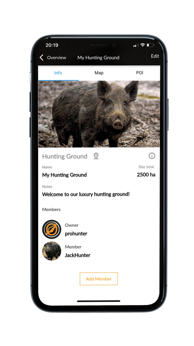 PROHUNTER - Hunting GPS App Screenshot