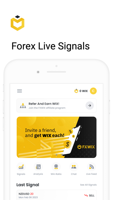 FXWIX - Forex Trading Signals Screenshot