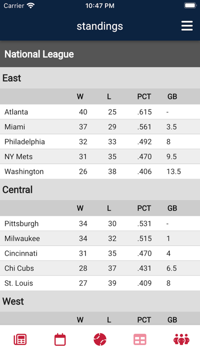 St. Louis Baseball Screenshot