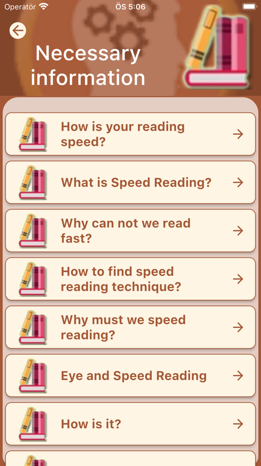 #1. Speed Read Exercises Pro (iOS) 由: Faruk Arslan