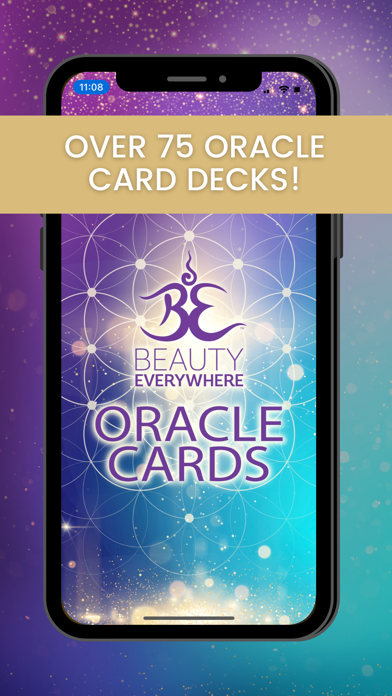 Beauty Everywhere Oracle Cards Screenshot