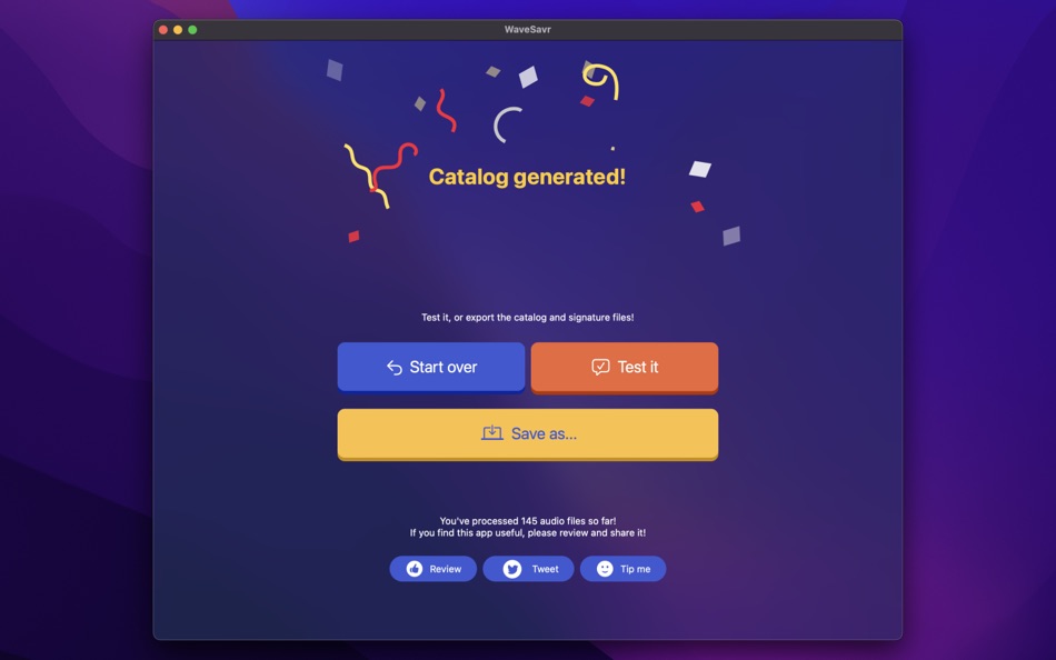 #2. WaveSavr (macOS) Podle: Hendri Soerianto