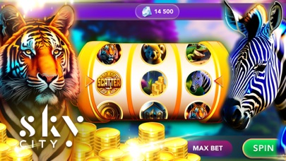 SkyCity - Casino Wild Rush Screenshot