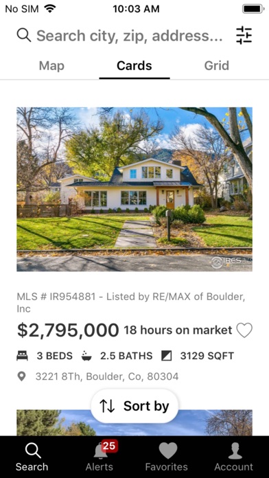 Estate Pros Home Search Screenshot