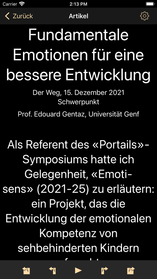 #8. E-Kiosk (iOS) 由: Swiss Federation of the Blind