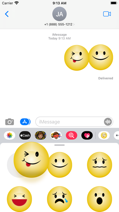 Simple expression sticker Screenshot