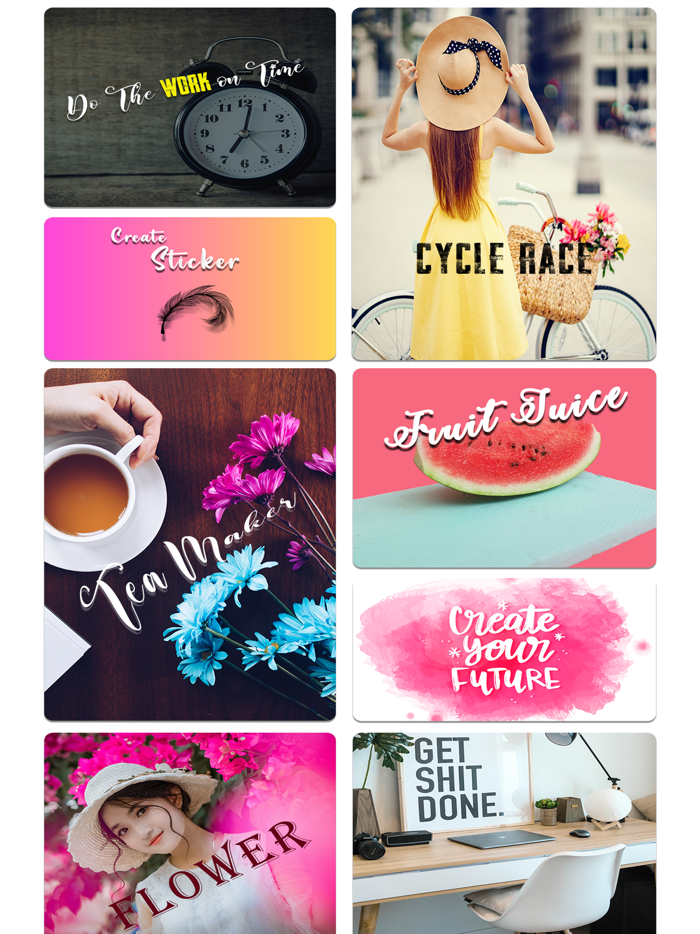 Add text to Photos - Text Art