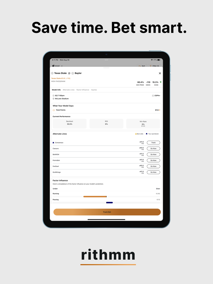 Rithmm - Sports Betting