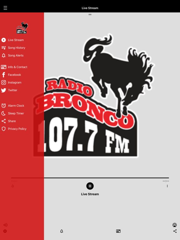 Screenshot #5 pour Radio Bronco 107.7