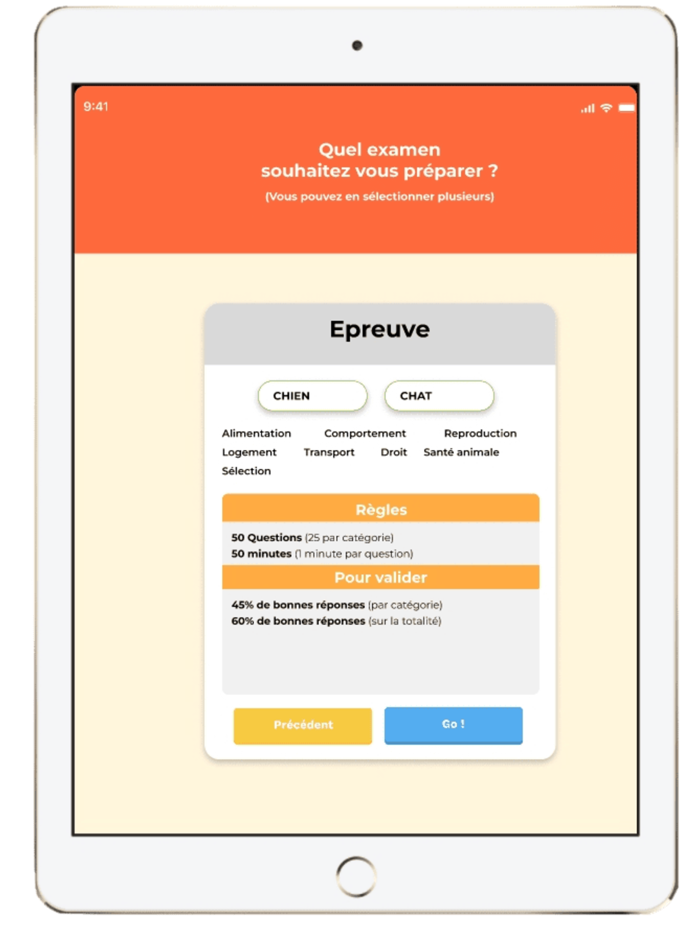 ACACED Certification animale