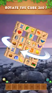 zen cube 3d - match 3 game iphone screenshot 2