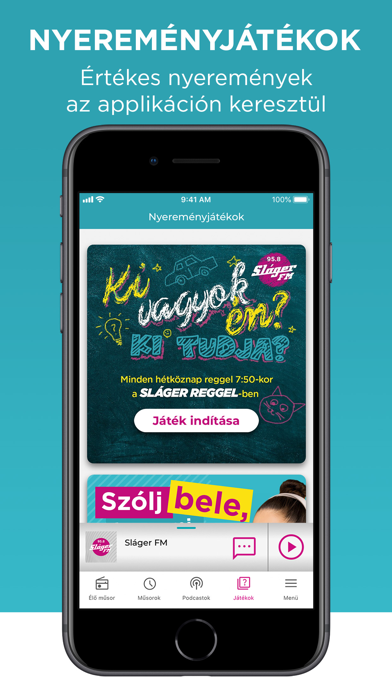 Sláger FM Screenshot