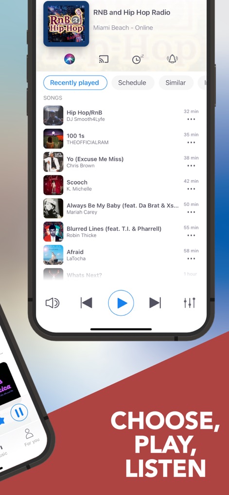 myTuner Radio - Live Stations - Now Playing & History