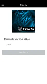 nhl events iphone screenshot 1