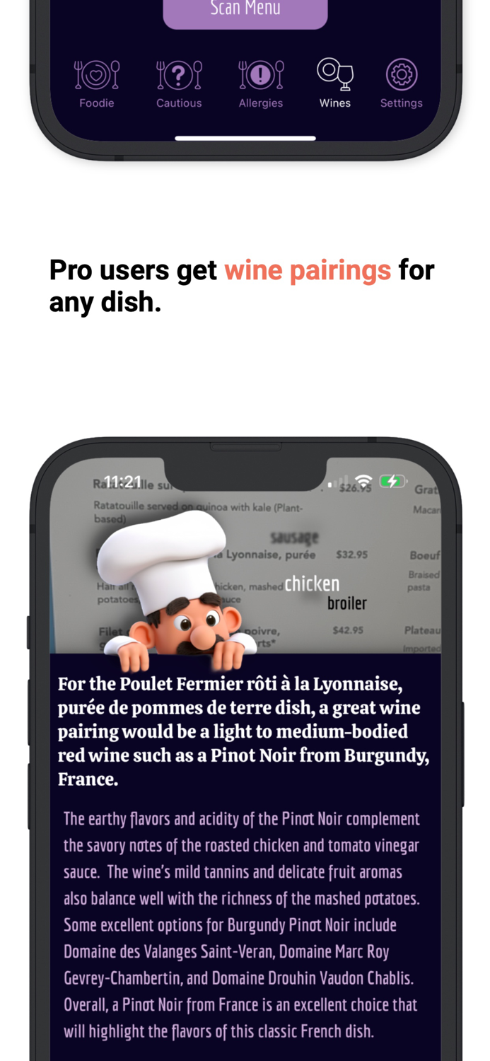 Menu Mate - AI Restaurant Chef