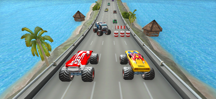 Monster Truck Driver 3D Games