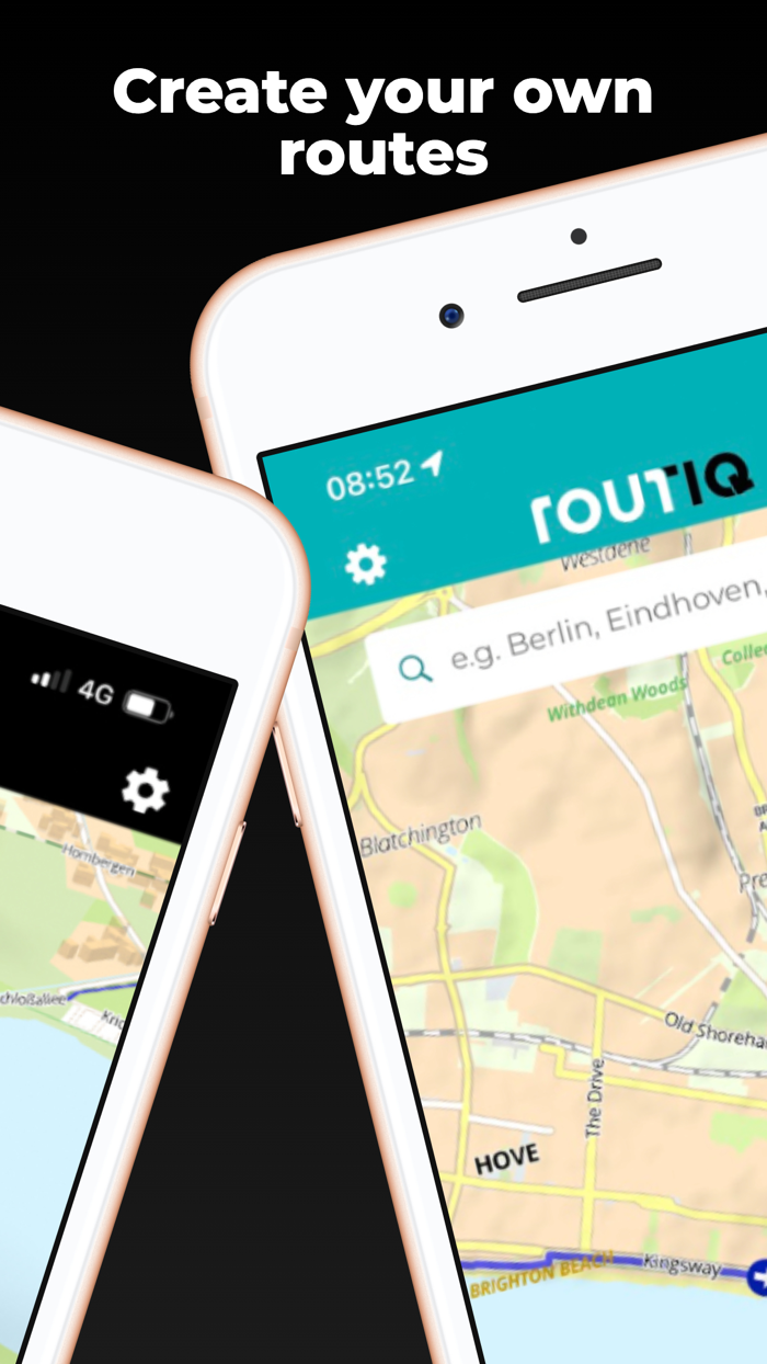 Routiq Outdoor routes