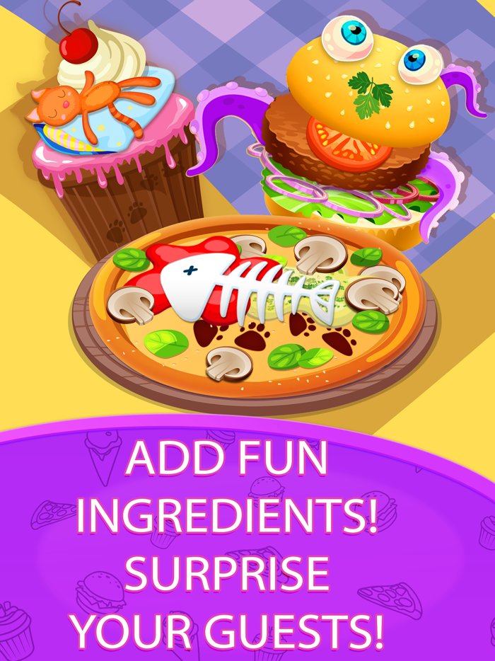 Burger Chef. Baby Kitchen Game