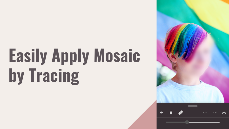 #2. Blur & Mosaic Photo editor (iOS) Podle: Yoshinobu Ikeda