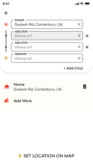 Cab Direct Canterbury Screenshot