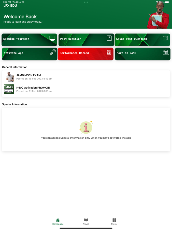 JAMB CBT PRACTICE - LFX
