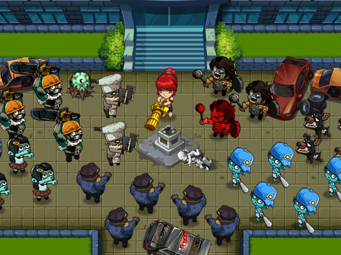 Beauty vs Zombie Survival