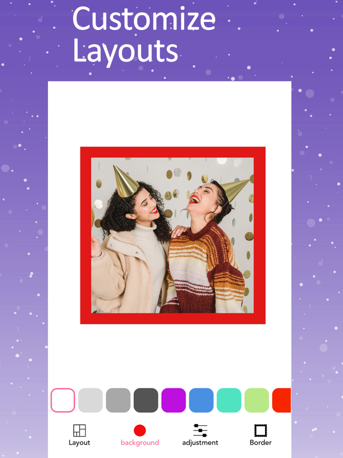 Photo Collage Maker and layout