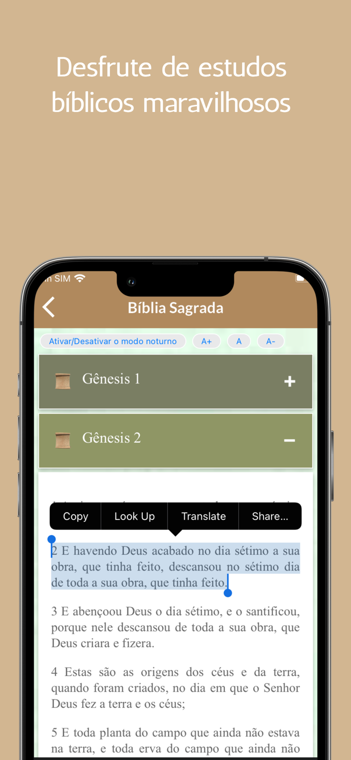 Esboços e Bíblia Sagrada