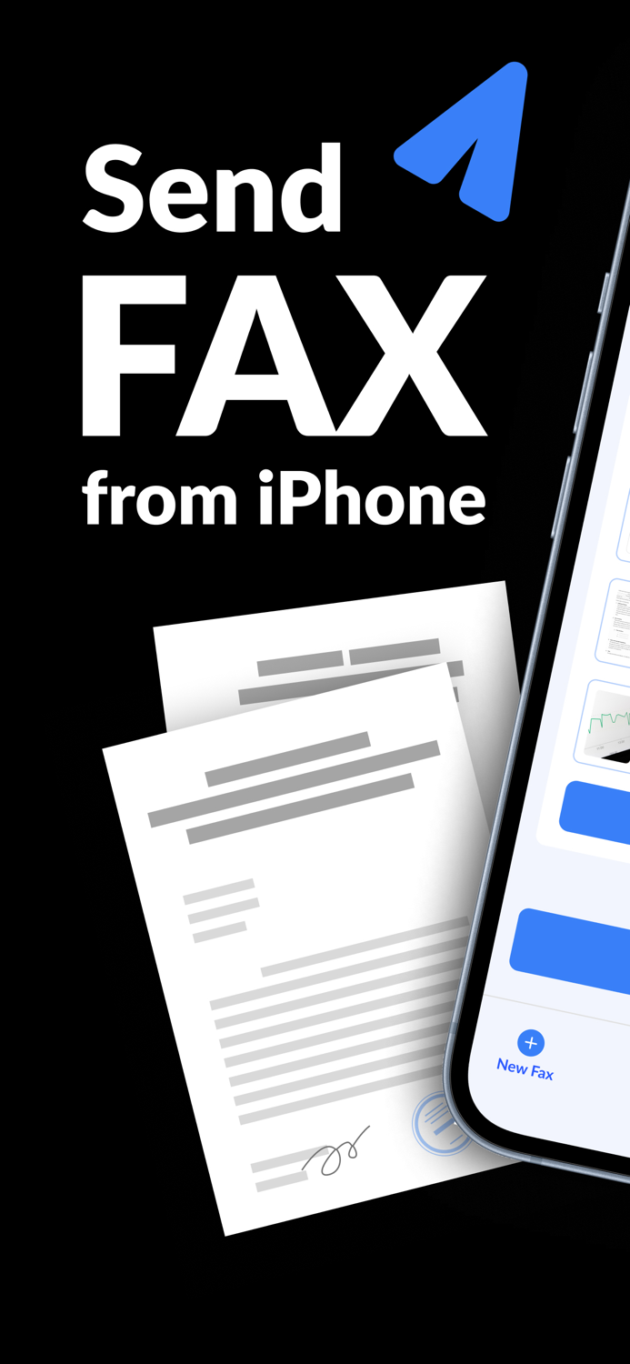 Send Fax from Mobile Phone App