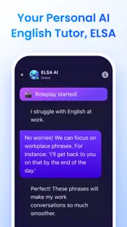 elsa speak: english learning iphone screenshot 3