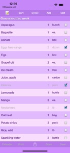 Shoppers List screenshot #2 for iPhone
