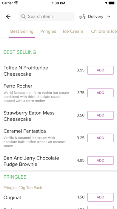 Dessert Factory. Screenshot