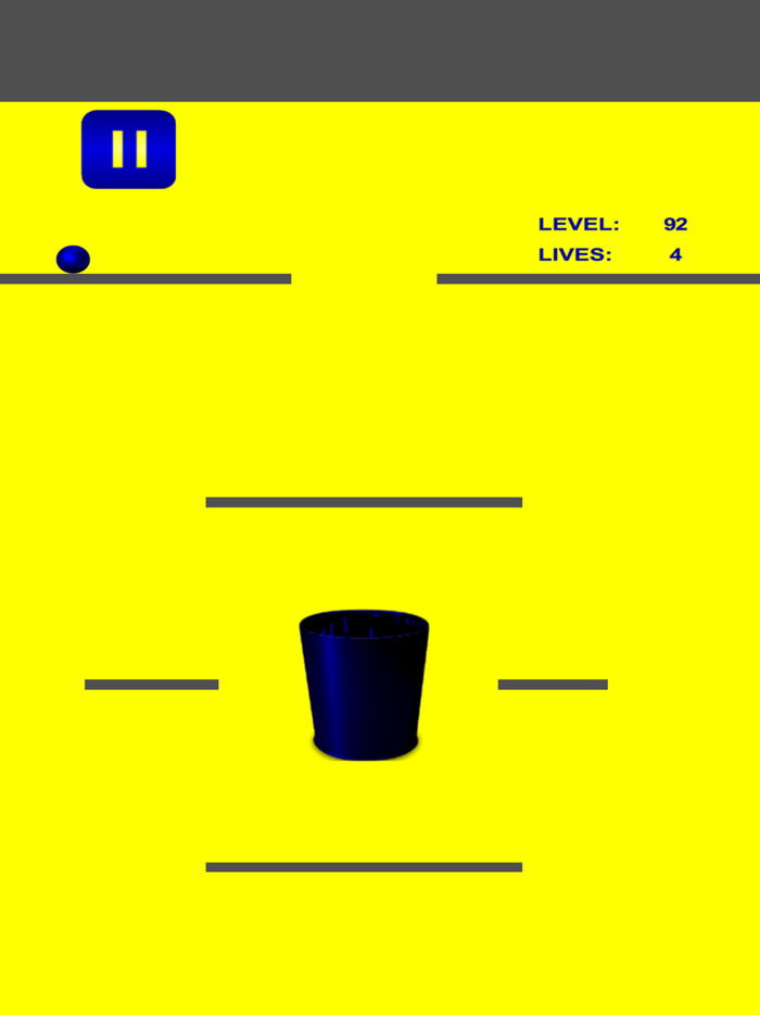 Crazy Red Ball and Walls