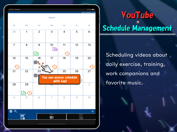 ToDoTube - Video  Schedule