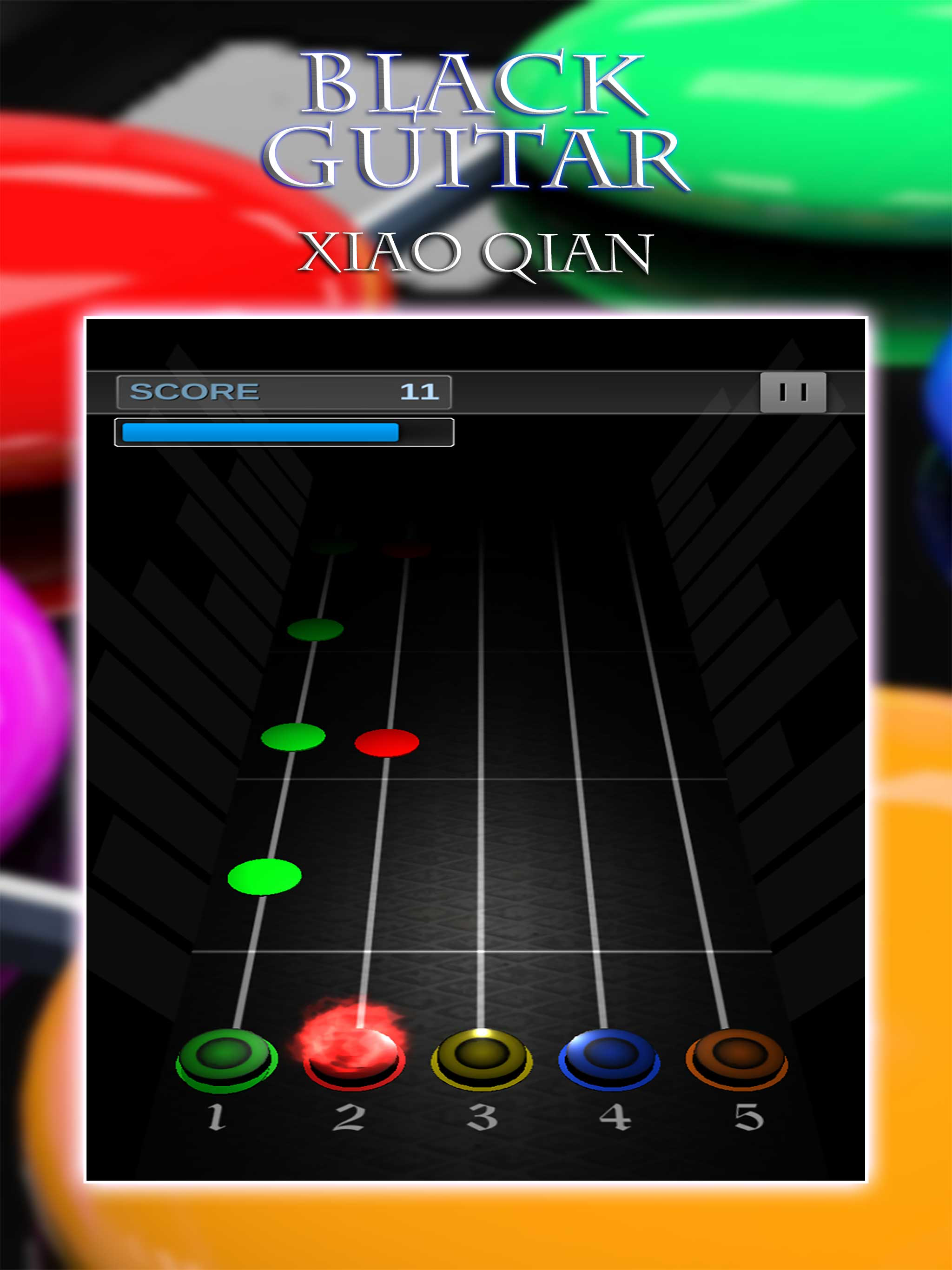 Black Guitar - XiaoQian screenshot 5