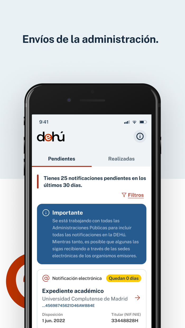 DEHú notificaciones
